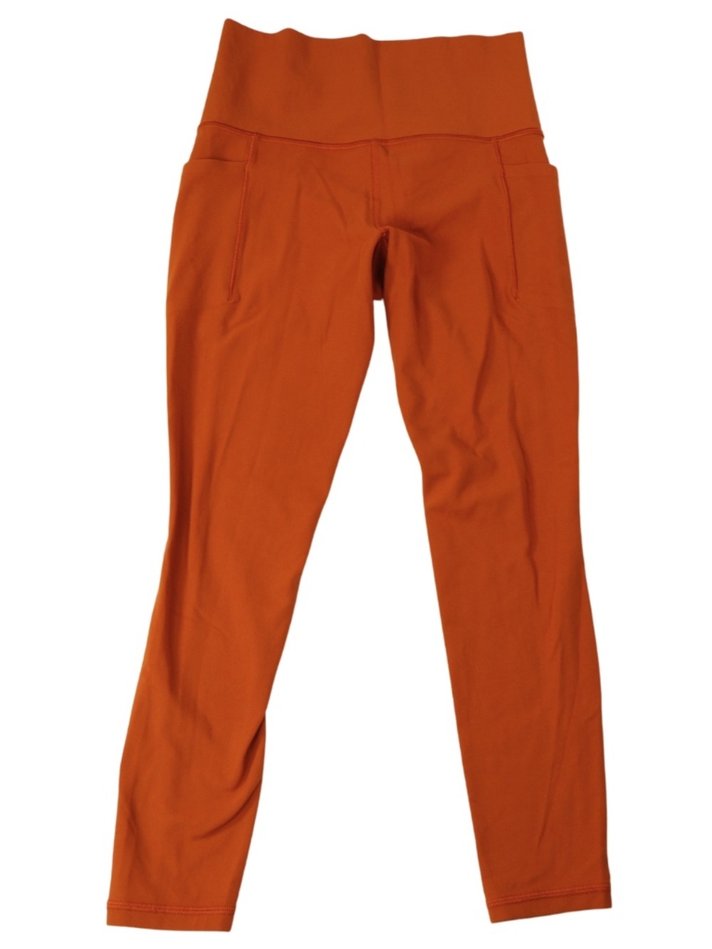 Athleta Salutation Stash Pocket II 7/8 Tight Leggings Orange XS